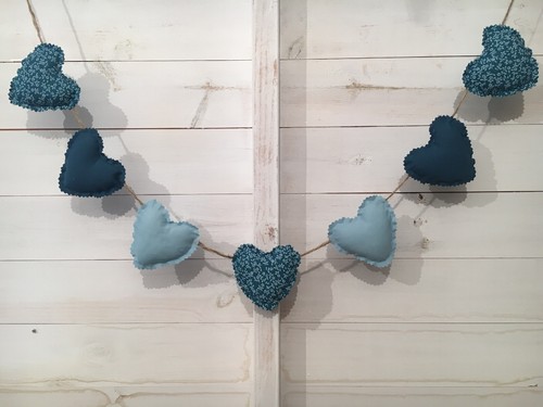 Shabby chic wimpelkette - chic,