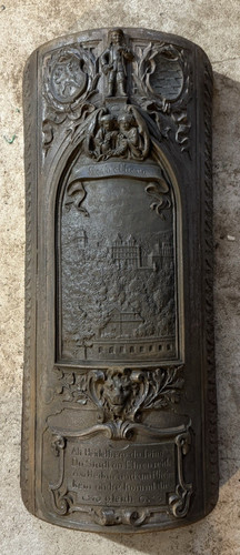 Gusseisen ofenplatte mit - ofenplatte,