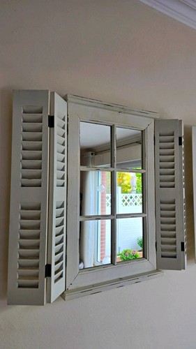 Wandspiegel shabby chick - wandspiegel,