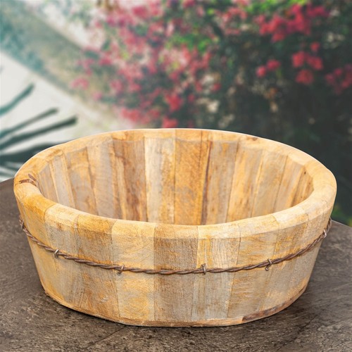 Holzschüssel klein eisen - holzschüssel,, klein,