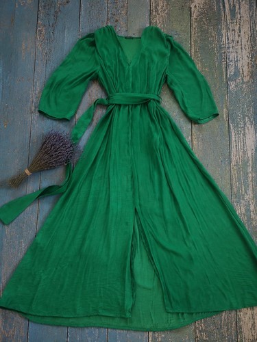 Vintage cottagecore maxikleid - cottagecore,