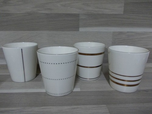 4er set porzellan kaffeebecher - 4er,